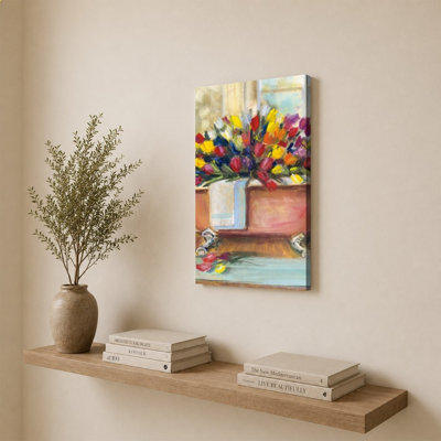 «Bathaign Bouquet II» par Carol Rowan - Impression sur toile
