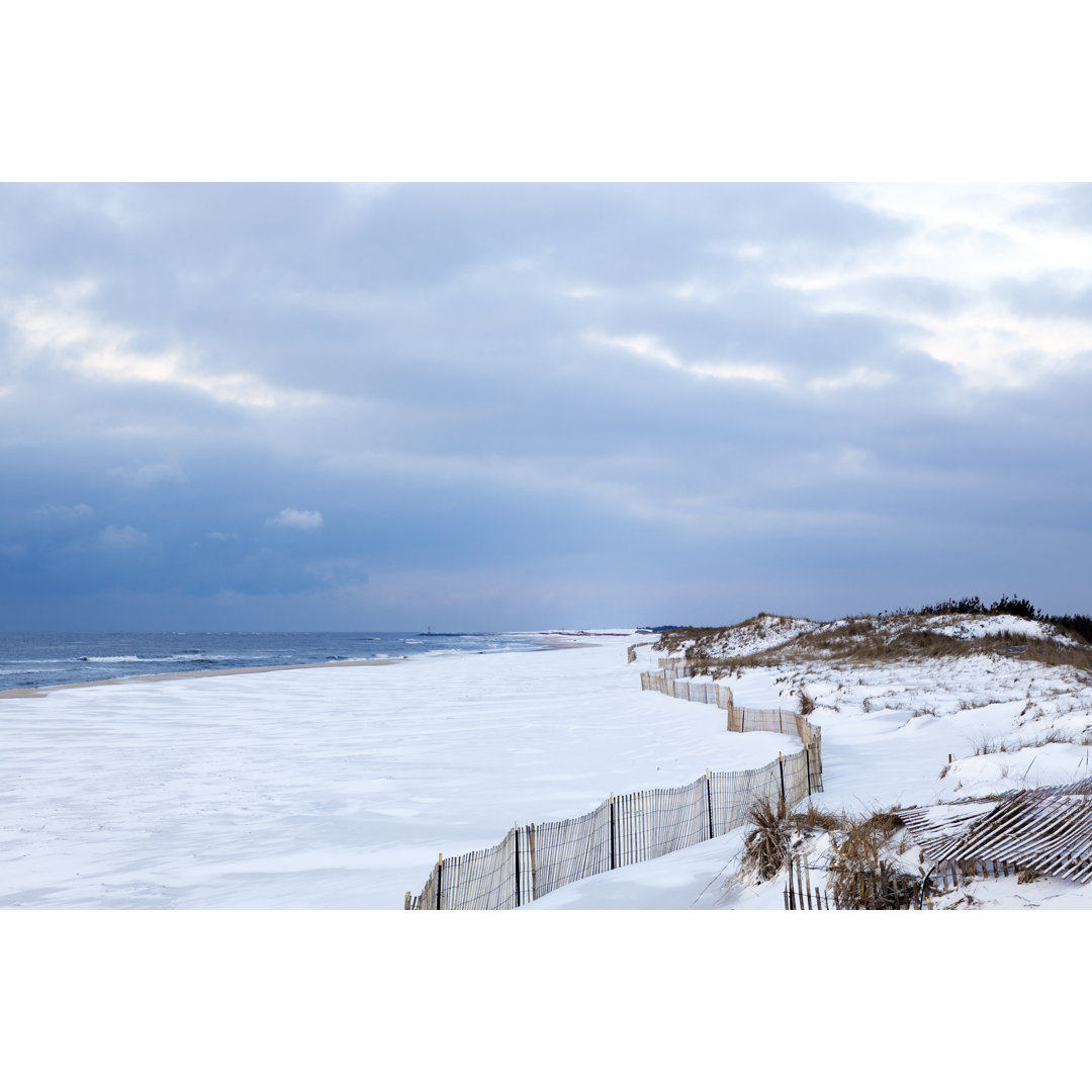Winter Shore by MikeRega - Wrapped Canvas Print