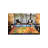 Geometric Beach Orange Patterned Washable Rug-1795401017