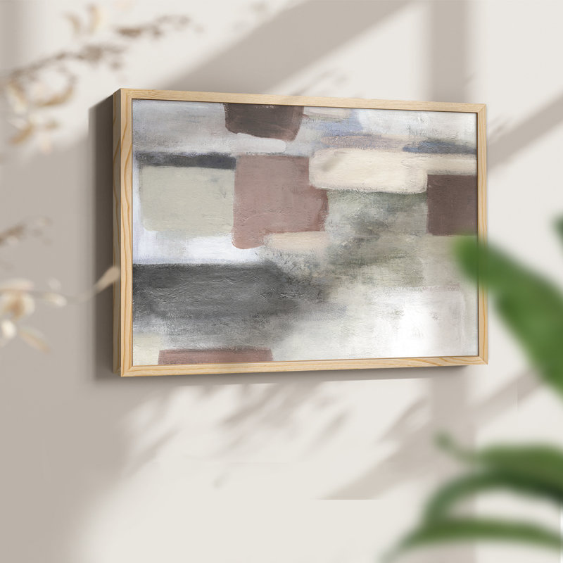 Pastel vif - reproduction encadrée - réversible, Naturel, H 11 po x l 14 po