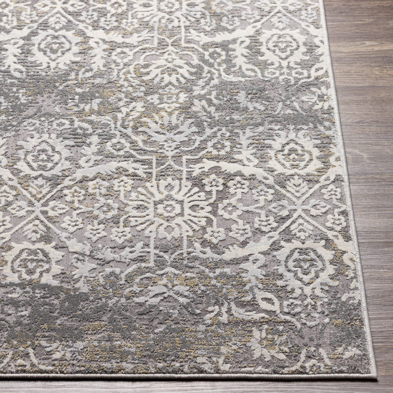 Amoll Floral Indoor Rug, Rectangle 12' x 15'