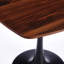 Table de salle à manger 31,5 pouces noyer carré minimaliste, petite table de cuisine en métal-1936552907-1936552904