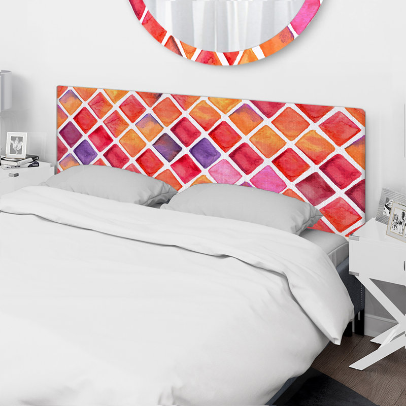 Donivin Upholstered Panel Headboard, Queen