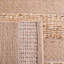 Tapis taupe / naturel à motif géométrique tissé à plat Hobscheid-2048966085