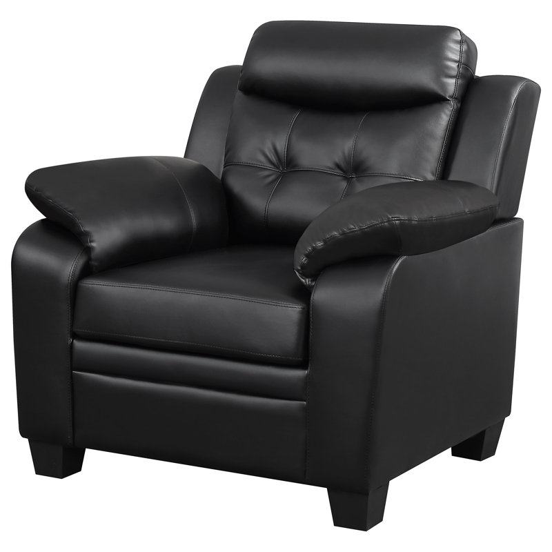 Fauteuil d'appoint rembourré et rembourré Suttles