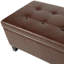 Repose-pieds en cuir avec rangement Marliese-121935979