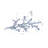 Eclectic 20 Light Crystal Branch Chandelier
