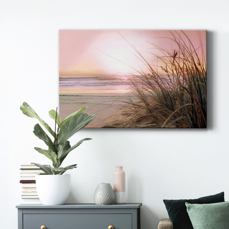 Malibu Sundown - Photographie sur toile tendue, H 60 po x l 40 po x P 1 po