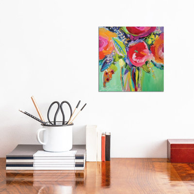 Ode To Summer I by Jacqueline Brewer - Wrapped Canvas Print