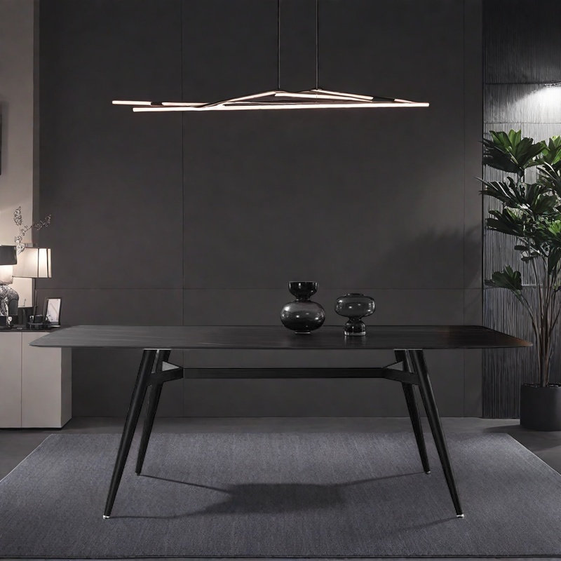 Small apartment style dining table, 29.5"H x 70.8"L x 35.4"W