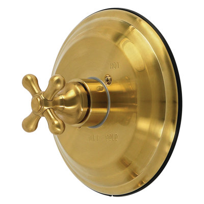 Kingston Brass Restoration Single-Handle Pressure Balanced Shower Valve Trim Kit - Valve Included