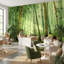 Papier peint forêt de bambou Shades Of Green-927577740-927577738
