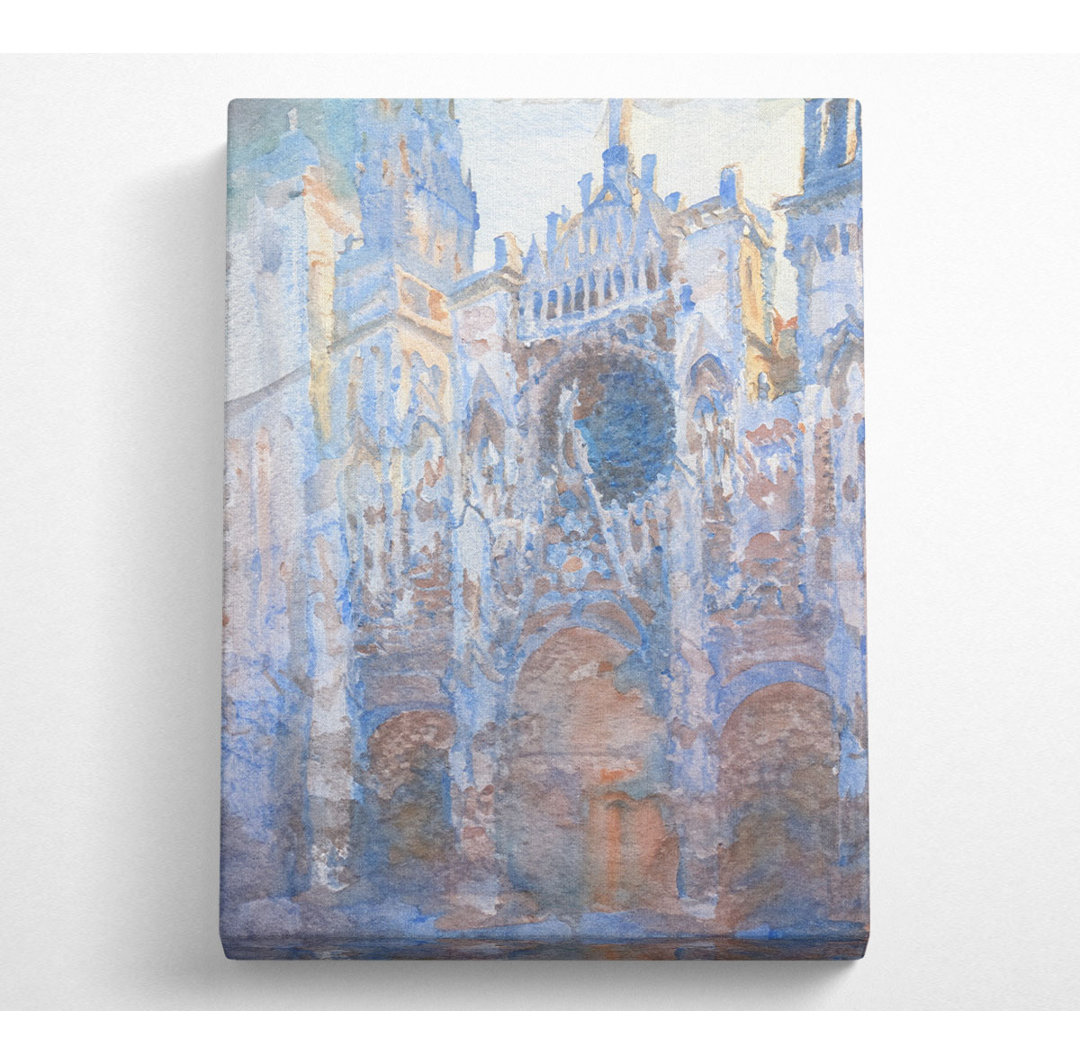 Monet Rouen Kathedrale West Fac¸Ade - Kunstdrucke auf Leinwand