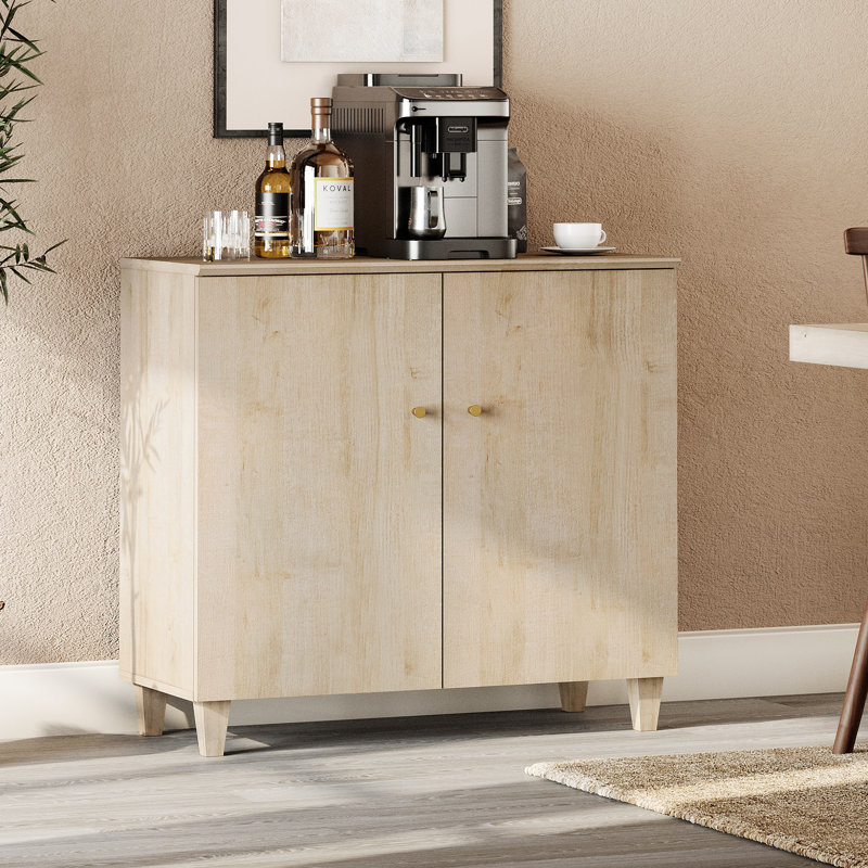 Lysiane 2-Door Accent Cabinet, Biscotti