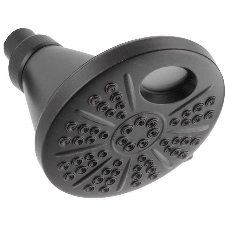 Universal Showering Components Multi Function Fixed Shower Head with Temp2o