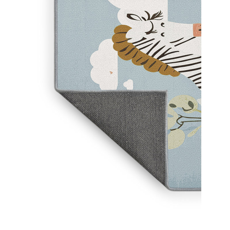 Tapis pour enfants East Urban Home, Rectangle 5 pi x 7 pi