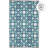 Outdoor Rug Plastic Straw Rug Waterproof Patio Dionisios Multicolor Blue-1980102697