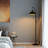 68.3'' Black Arched Floor Lamp 1-Light for Living Room