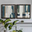«Close to the Edge I», ensemble de 2 peintures sur toile encadrées-1648779360-1648779361
