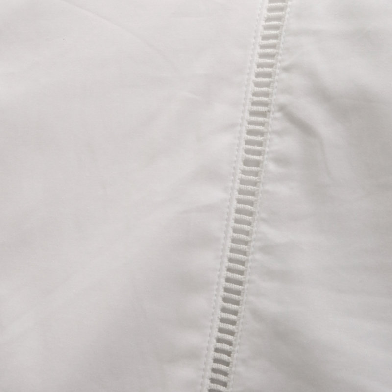 Como 100% Cotton Machine Woven Sheet Set, White, Twin Sheet Set + 1 Pillowcase