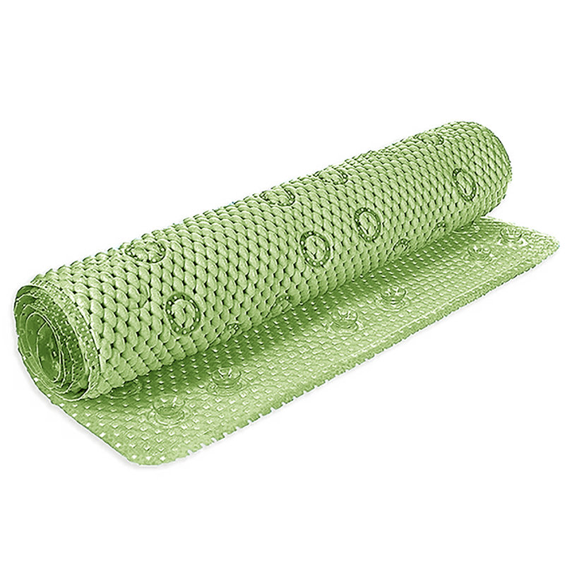 Aalasia Foam Non-Slip Shower Mat, Light Green