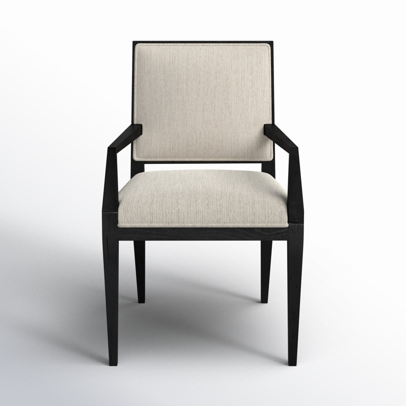 Linville Falls Upholstered Arm Chair, Black