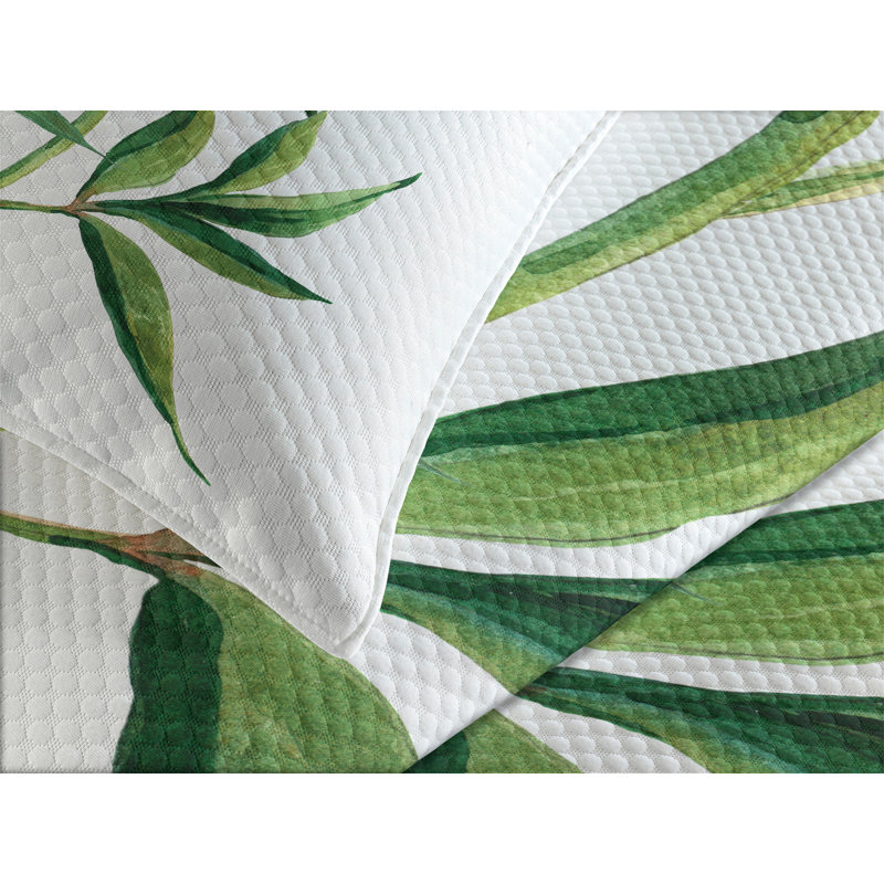 Ambesonne Nature Bedspread Vintage Peony, Queen Bedspread + 2 Standard Shams