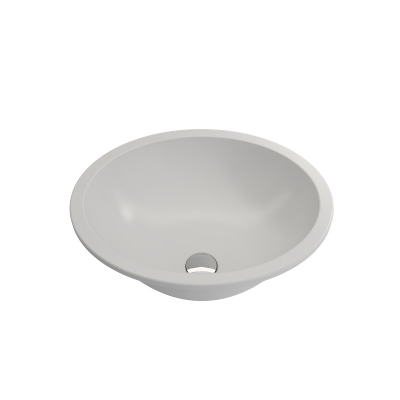 Parma 22.4'' L Bathroom Sink, Matte White