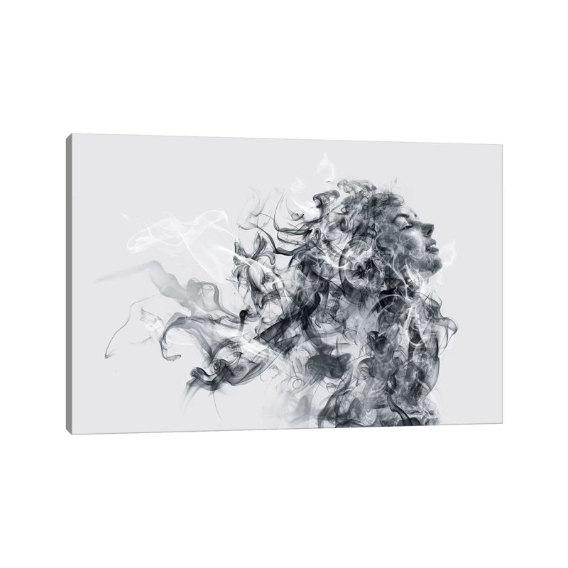 Kiara by Daniel Taylor - Print on Canvas, No Frame, 66.04 cm H x 45.72 cm W x 1.91 cm D