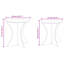 Coffee Table Solid pine wood Tables Living Room Round Rustic Low-263423814