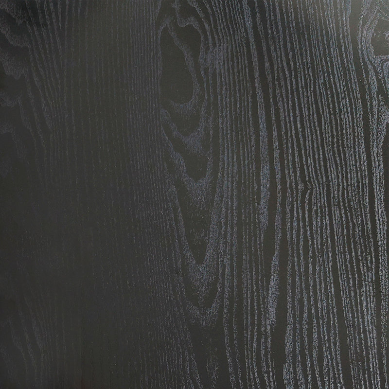 Tablette murale à 4 tablettes flottantes en bois de paulownia, Noir, noir, noir, noir, Noir, noir, noir, noir