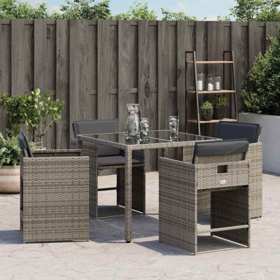 Outdoor Patio Dining Armchair with Cushion