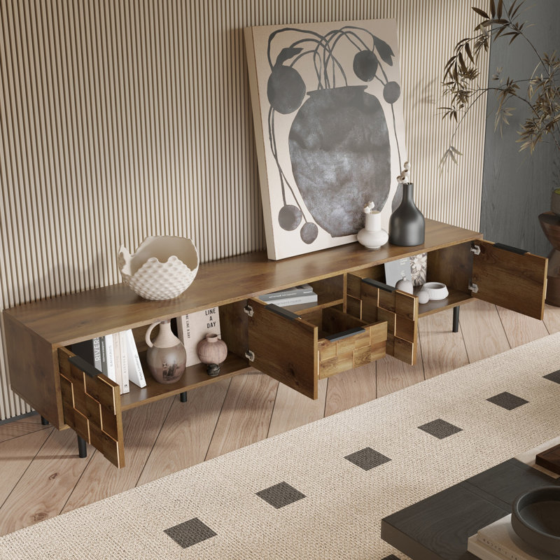 May 79'' Mid-Century Modern TV Stand