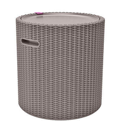 Keter Cool Side Table Cooler 3 in 1 Outdoor Patio Table and Ice Chest Storage Ideal Decor and Outdoor Patio Bar (Choose Color)