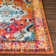 Tapis orange / rose Velazquez Kail