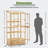 Cold Frame Greenhouse,3 Tier Garden Cold Frame with Drawer and Shelves-96601874