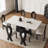 Vintage Cheese Table and Chair Combination-108287896
