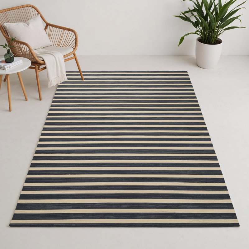 Tapis intérieur / extérieur gris HorizontalStripes