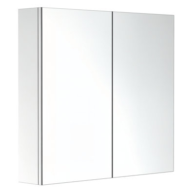 Claverton Stainless Steel Wall Bathroom Cabinet