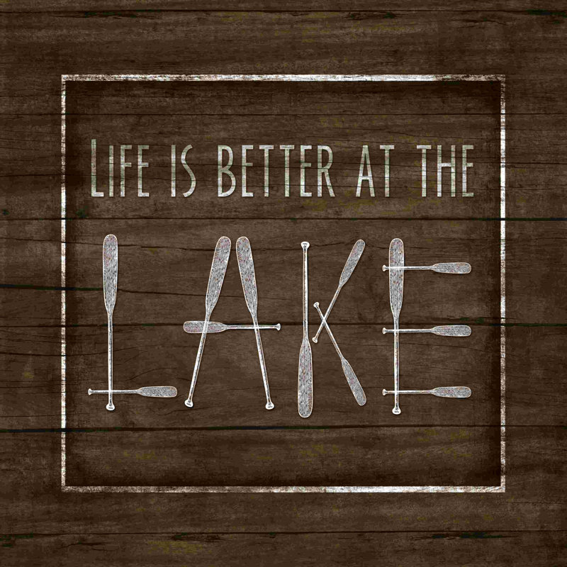Lake Oars par - on, H 12 po x l 12 po