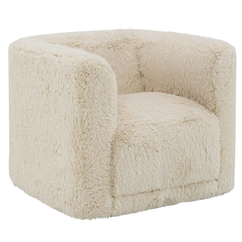 Chaise Upendo avec pivot, lin beige