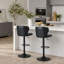 Ensemble de 2 tabourets pivotants à hauteur réglable Classic-130042103-130042104