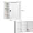 Camerino Wall Bathroom Cabinet