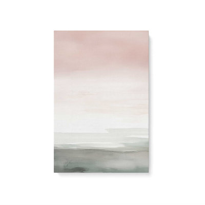 «Peach Tranquility I», reproduction sur toile