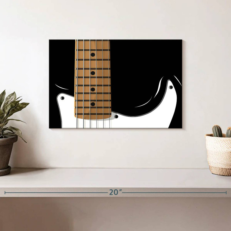 Frettes de guitare électrique Abarca, H 8 po x l 12 po