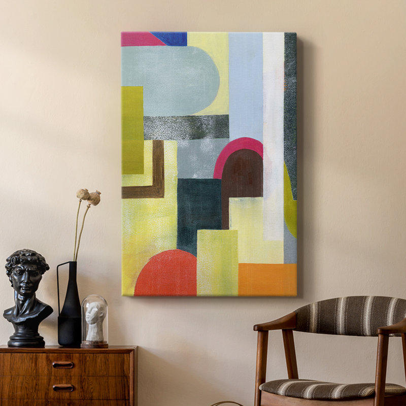 City of Rainbows I - Gallery Cavas, H 18 po x l 12 po