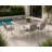 Aynura 6-Person Aluminum Patio Dining Set with Rectangular Table-107821824