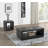 Contemporary  Rectangle Coffee Table With Open Bottom Shelf-2025305682