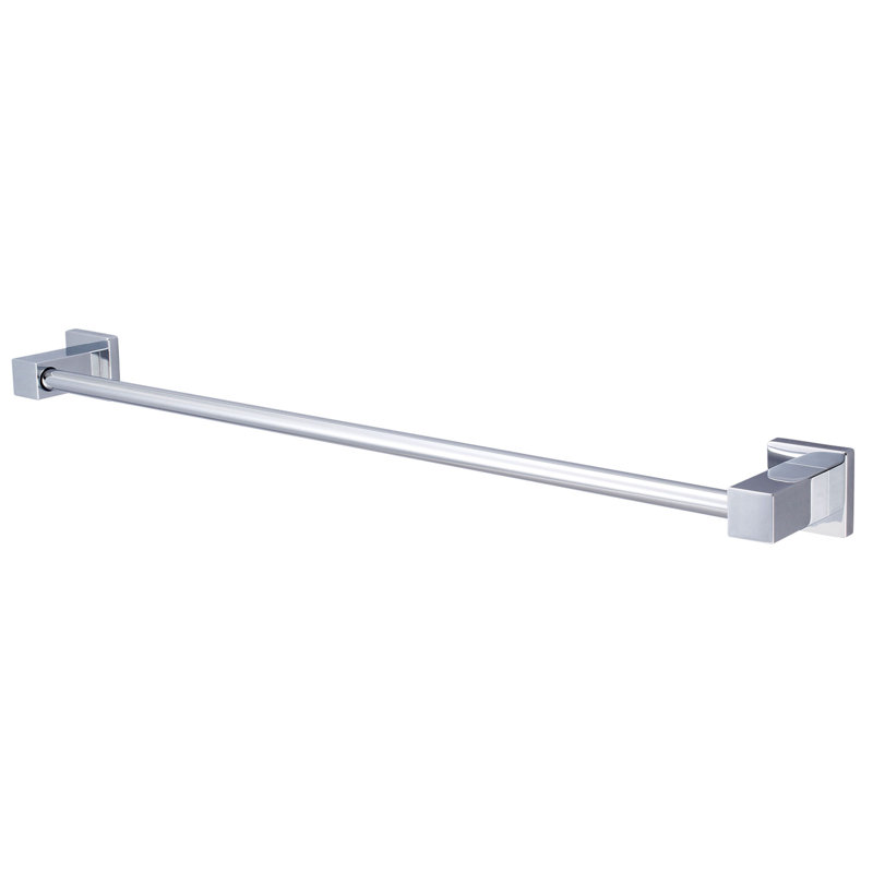 Barre à serviettes murale 18" Mod, Chrome poli