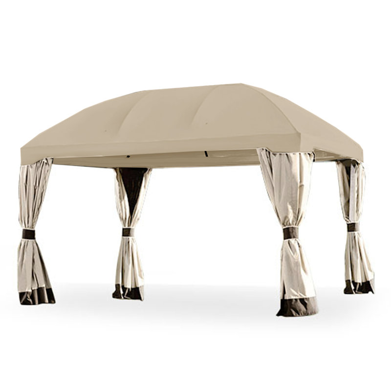 Auvent de remplacement pour abri de jardin Pomeroy, Beige, Tissu